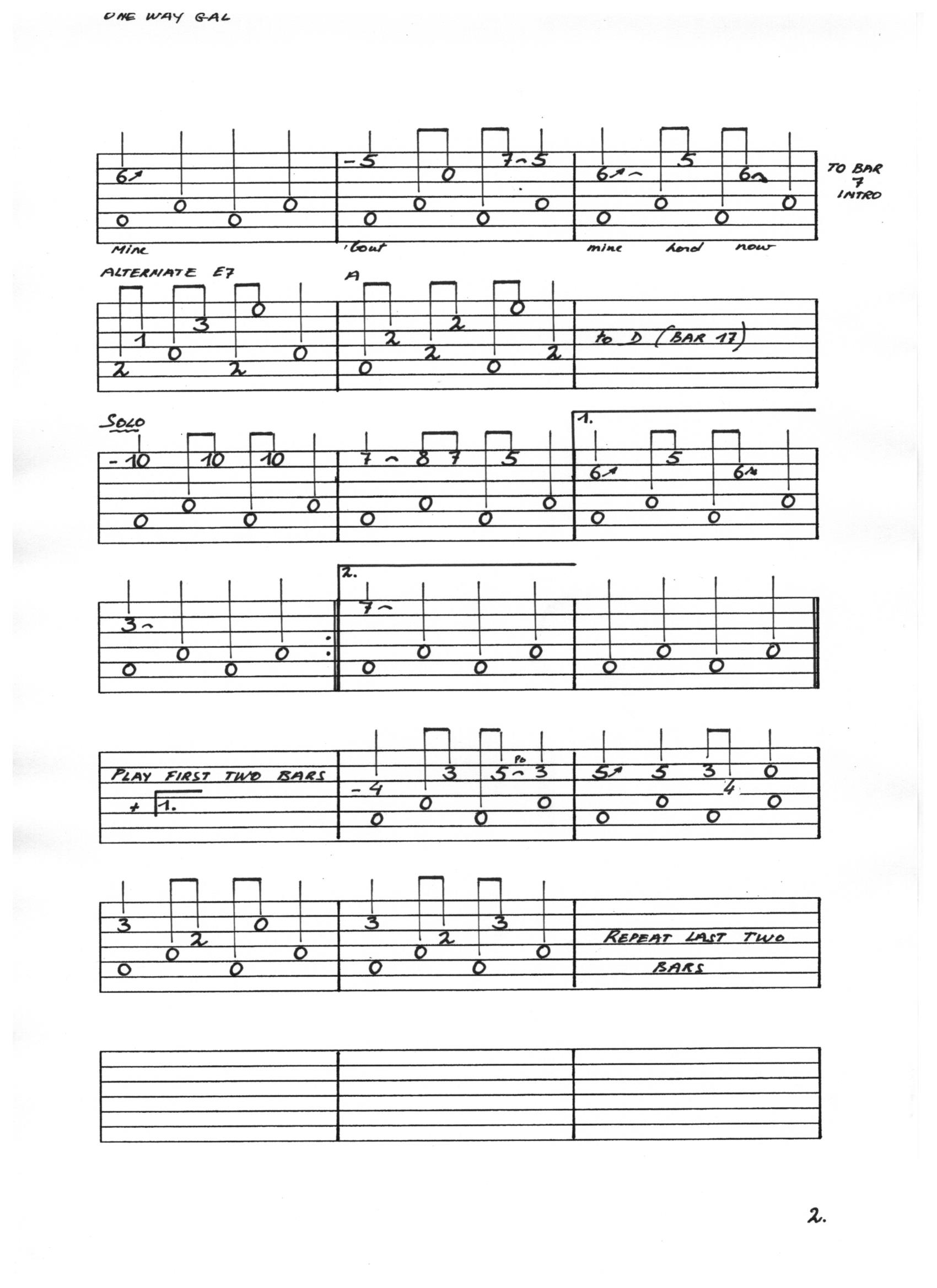 pleasure and pain guitar tab Pleasure and pain guitar tab